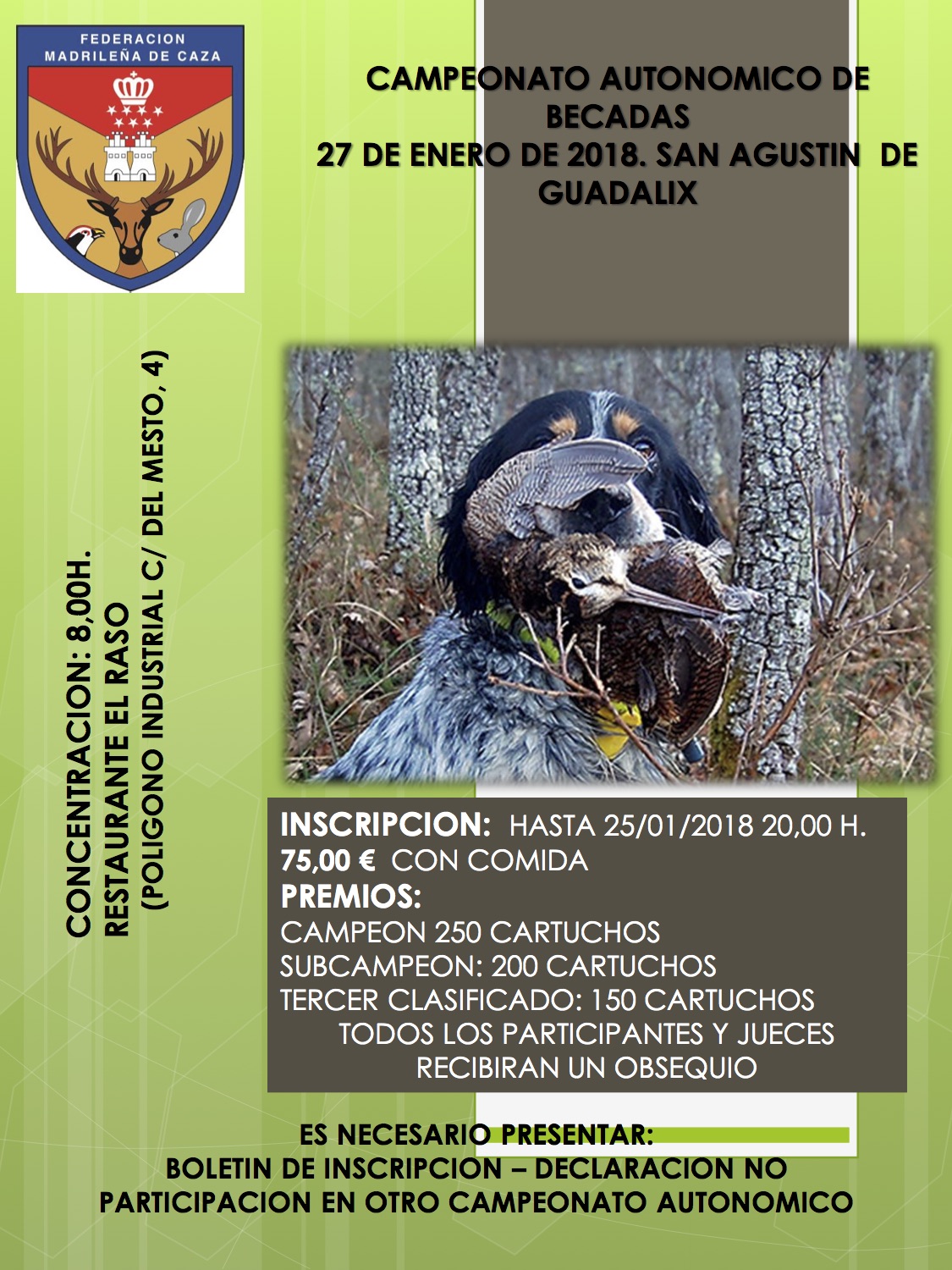 La Federación Madrileña organiza el IX Curso de control de predadores en Madrid